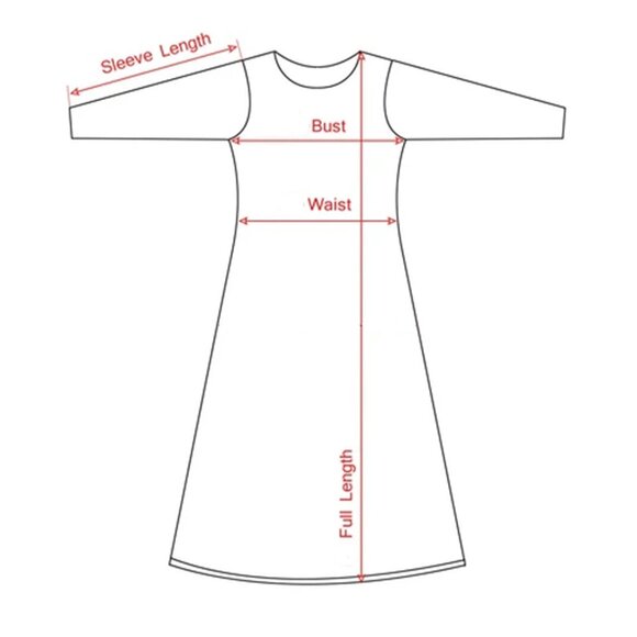 Casual Orange and Blue Maxi Dress with Notched Collar - Picture 8 of 8